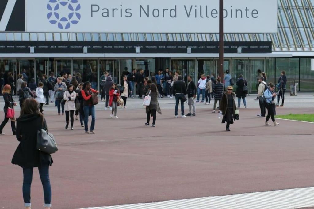 Studio 2 Pers Paris/Bourget/Cdg/Parc D'Exposition Aulnay-sous-Bois Εξωτερικό φωτογραφία